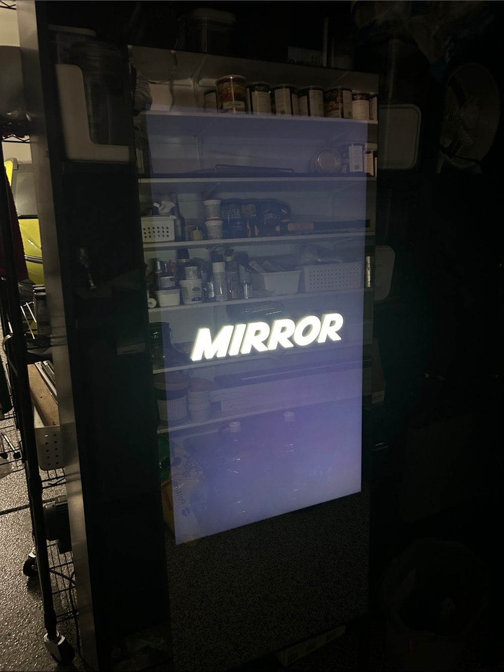 Smart Mirror Display - Black Glass Touchscreen for Car Audio & Video